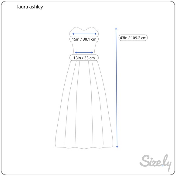 VTG 80s Laura Ashley Womens Size 10 Velvet Metallic Taffeta Strapless Dress Gown - Picture 10 of 10